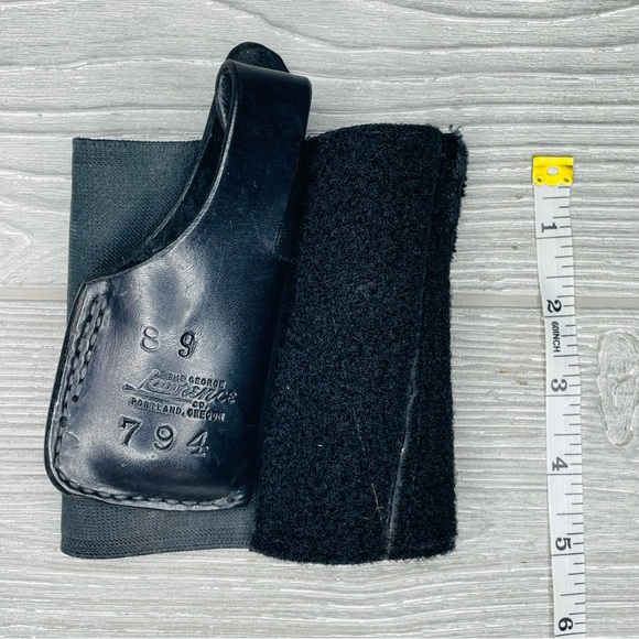 The George Lawrence black 8 9 794 holster tactical accessory arm leg attachment - Picture 3 of 4